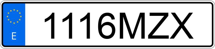 Numer rejestracyjny 1116MZX posiada KAWASAKI Z 500 Numer rejestracyjny 1116MZX posiada KAWASAKI Z 500