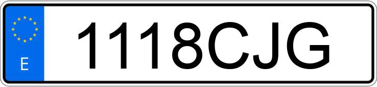 Numer rejestracyjny 1118CJG posiada AUDI A3 Numer rejestracyjny 1118CJG posiada AUDI A3