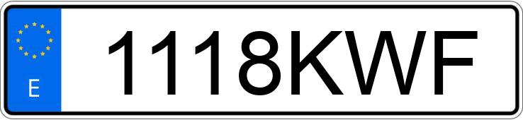Numer rejestracyjny 1118KWF posiada CITROEN C-ELYSEE Numer rejestracyjny 1118KWF posiada CITROEN C-ELYSEE