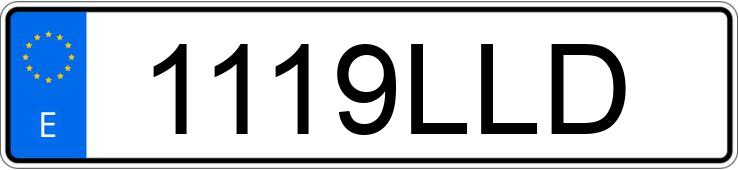 Numer rejestracyjny 1119LLD posiada FORD FOCUS