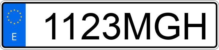 Numer rejestracyjny 1123MGH posiada DS DS4 Numer rejestracyjny 1123MGH posiada DS DS4