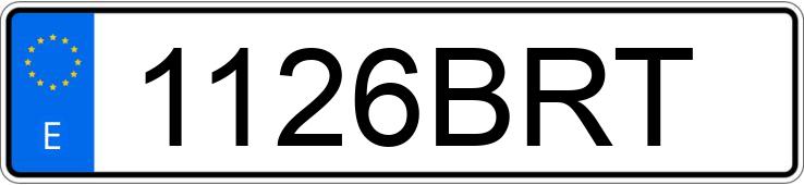 Numer rejestracyjny 1126BRT posiada NISSAN ALMERA TINO Numer rejestracyjny 1126BRT posiada NISSAN ALMERA TINO