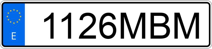 Numer rejestracyjny 1126MBM posiada CITROEN DS4