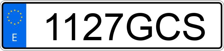 Numer rejestracyjny 1127GCS posiada HYUNDAI I30