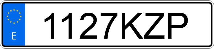 Numer rejestracyjny 1127KZP posiada JEEP COMPASS