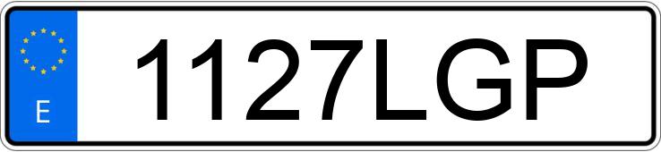 Numer rejestracyjny 1127LGP posiada AUDI A3 SPORTBACK Numer rejestracyjny 1127LGP posiada AUDI A3 SPORTBACK