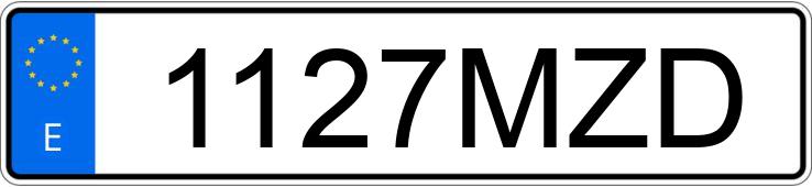 Numer rejestracyjny 1127MZD posiada MERCEDES E (214)
