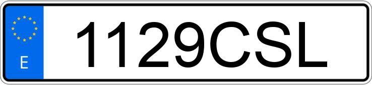 Numer rejestracyjny 1129CSL posiada GAS-GAS EC Numer rejestracyjny 1129CSL posiada GAS-GAS EC
