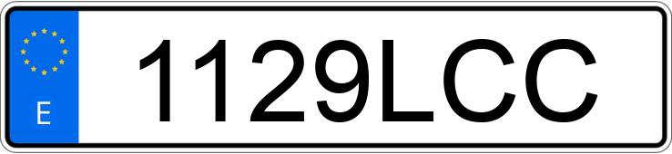 Numer rejestracyjny 1129LCC posiada SKODA FABIA