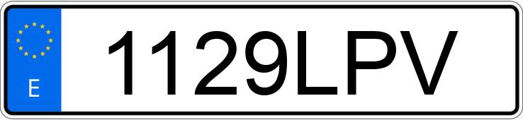 Numer rejestracyjny 1129LPV posiada HYUNDAI I30