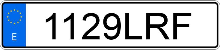 Die Registrierungsnummer 1129LRF hat AUDI A1 SPORTBACK