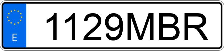 Numer rejestracyjny 1129MBR posiada SEAT LEON