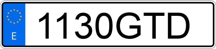 Numer rejestracyjny 1130GTD posiada CITROEN C4 PICASSO 5PZ