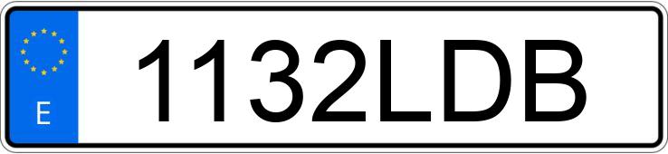 Numer rejestracyjny 1132LDB posiada MERCEDES GLA (156)