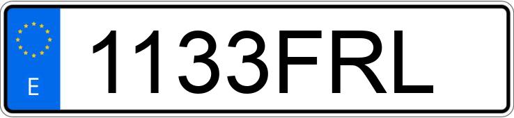 Numer rejestracyjny 1133FRL posiada VOLKSWAGEN PASSAT Numer rejestracyjny 1133FRL posiada VOLKSWAGEN PASSAT