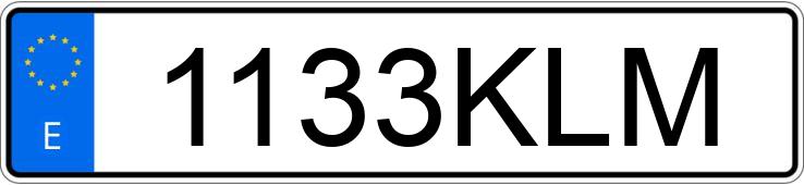 Numer rejestracyjny 1133KLM posiada NISSAN QASHQAI