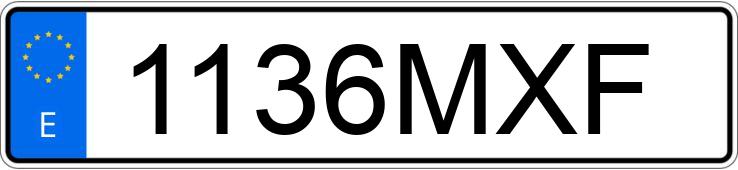 Numer rejestracyjny 1136MXF posiada DACIA JOGGER