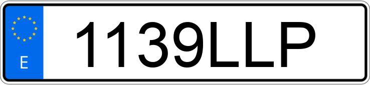 Numer rejestracyjny 1139LLP posiada PEUGEOT 308