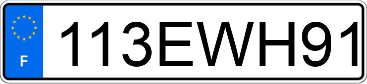 Numer rejestracyjny 113EWH91 posiada Ford C-max