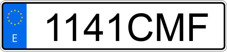 Numer rejestracyjny 1141CMF posiada VOLKSWAGEN POLO