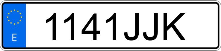 Numer rejestracyjny 1141JJK posiada CITROEN C4 Numer rejestracyjny 1141JJK posiada CITROEN C4