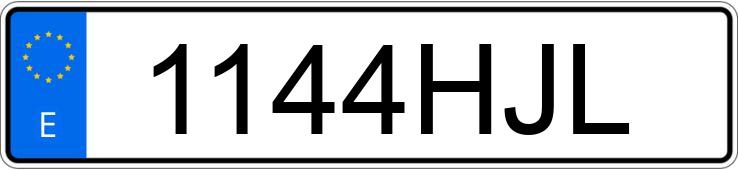 Numer rejestracyjny 1144HJL posiada OPEL CORSA