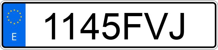 Numer rejestracyjny 1145FVJ posiada TOYOTA COROLLA Numer rejestracyjny 1145FVJ posiada TOYOTA COROLLA