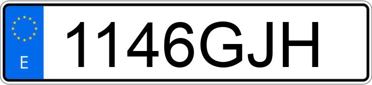 Numer rejestracyjny 1146GJH posiada FORD FIESTA Numer rejestracyjny 1146GJH posiada FORD FIESTA