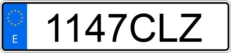 Numer rejestracyjny 1147CLZ posiada FORD FOCUS Numer rejestracyjny 1147CLZ posiada FORD FOCUS