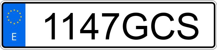 Numer rejestracyjny 1147GCS posiada SMART FORTWO COUPE