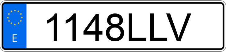 Numer rejestracyjny 1148LLV posiada TOYOTA RAV4 Numer rejestracyjny 1148LLV posiada TOYOTA RAV4