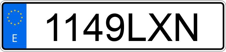 Numer rejestracyjny 1149LXN posiada BMW X1 Numer rejestracyjny 1149LXN posiada BMW X1