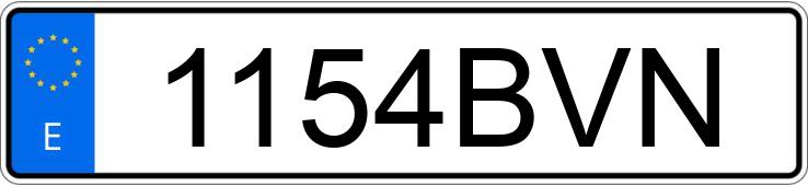 Numer rejestracyjny 1154BVN posiada ROVER MG ZR Numer rejestracyjny 1154BVN posiada ROVER MG ZR