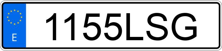 Numer rejestracyjny 1155LSG posiada FORD PUMA