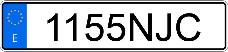 Numer rejestracyjny 1155NJC posiada KIA SPORTAGE Numer rejestracyjny 1155NJC posiada KIA SPORTAGE