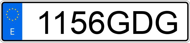 Numer rejestracyjny 1156GDG posiada SEAT LEON Numer rejestracyjny 1156GDG posiada SEAT LEON