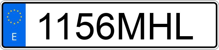 Numer rejestracyjny 1156MHL posiada VOLKSWAGEN T-CROSS