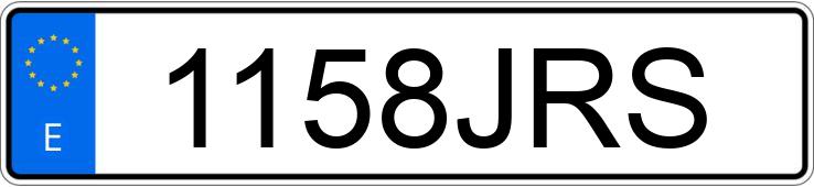 Numer rejestracyjny 1158JRS posiada MERCEDES GLA (156)