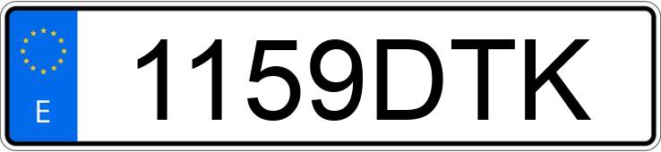 Numer rejestracyjny 1159DTK posiada TOYOTA YARIS Numer rejestracyjny 1159DTK posiada TOYOTA YARIS