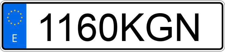 Numer rejestracyjny 1160KGN posiada VOLKSWAGEN SPORTSVAN Numer rejestracyjny 1160KGN posiada VOLKSWAGEN SPORTSVAN