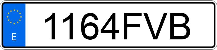 Registreringsnummeret 1164FVB har VOLKSWAGEN CADDY Registreringsnummeret 1164FVB har VOLKSWAGEN CADDY