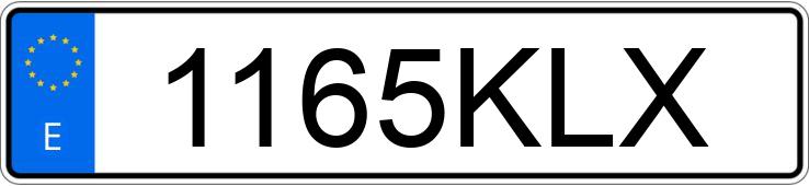 Numer rejestracyjny 1165KLX posiada MERCEDES CLS (257) Numer rejestracyjny 1165KLX posiada MERCEDES CLS (257)