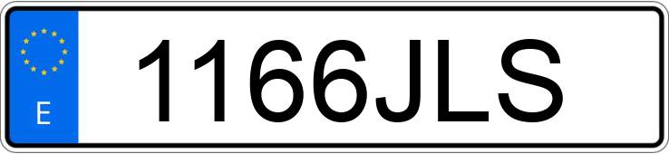 Numer rejestracyjny 1166JLS posiada MERCEDES CLA (117)