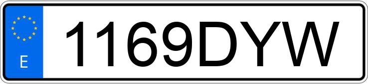 Numer rejestracyjny 1169DYW posiada AUDI A3 Numer rejestracyjny 1169DYW posiada AUDI A3