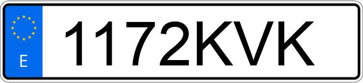 Numer rejestracyjny 1172KVK posiada PEUGEOT BOXER Numer rejestracyjny 1172KVK posiada PEUGEOT BOXER