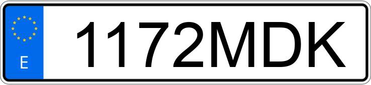 Numer rejestracyjny 1172MDK posiada DACIA SANDERO STEPWAY