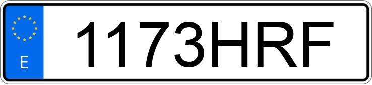 Numer rejestracyjny 1173HRF posiada OPEL CORSA