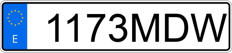 Numer rejestracyjny 1173MDW posiada SKODA SCALA Numer rejestracyjny 1173MDW posiada SKODA SCALA