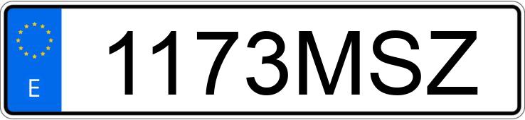 Numer rejestracyjny 1173MSZ posiada MERCEDES GLA (247) Numer rejestracyjny 1173MSZ posiada MERCEDES GLA (247)