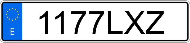 Numer rejestracyjny 1177LXZ posiada PEUGEOT 3008